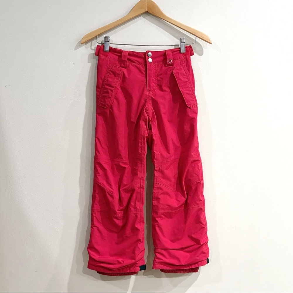 Burton Kids Snowboard Pants Size S Red Waterproof Insulated Ski Unisex Gorpcore